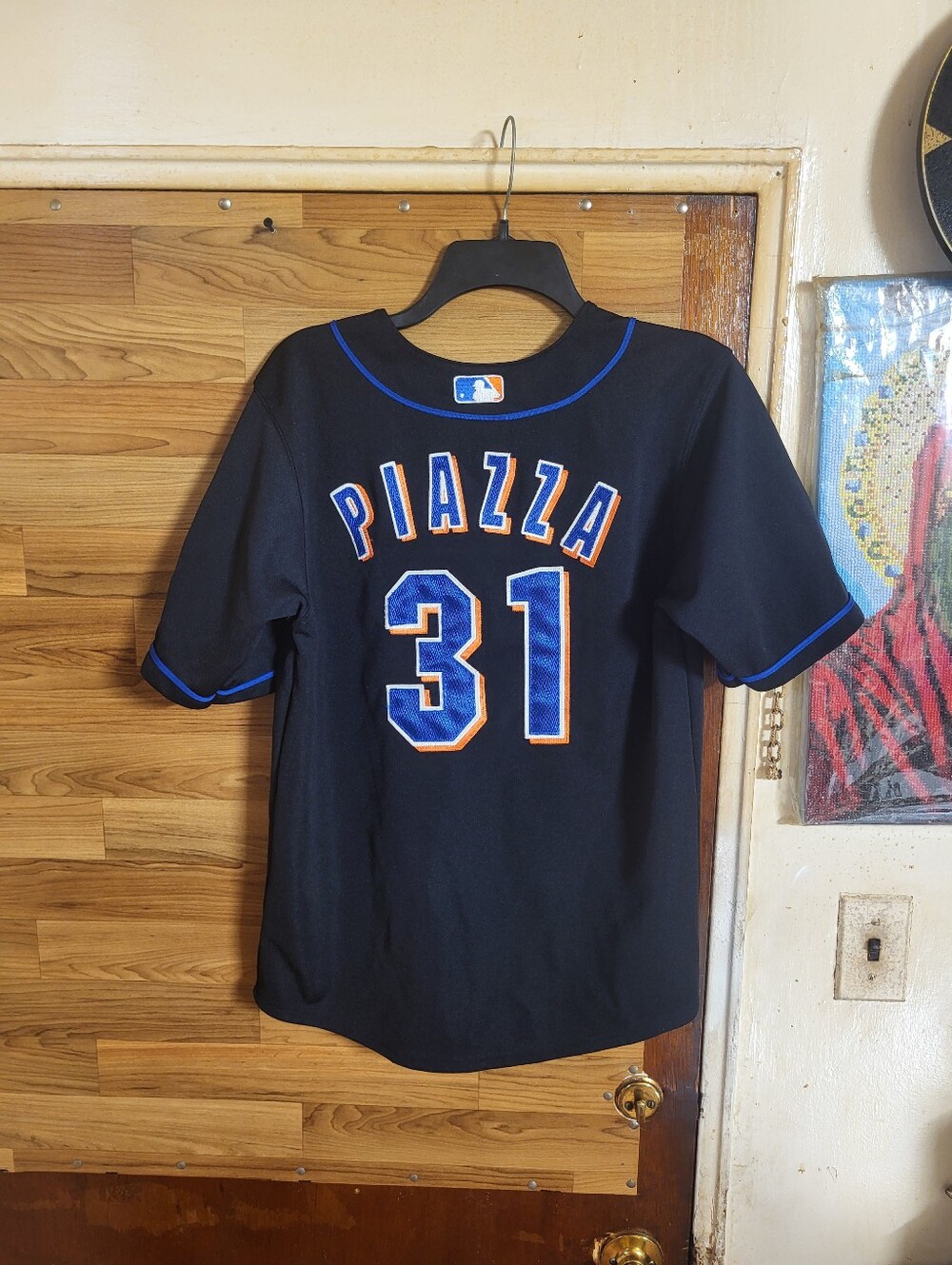 #31 PIAZZA - New York Mets Authentic 3rd/Alternate Jersey YOUTH SIZE 14/16 Large